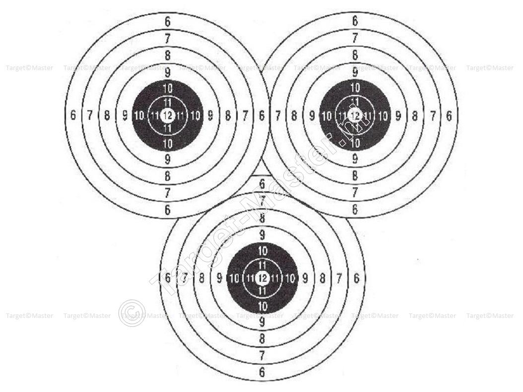 .TM 3 ROZEN Luchtdruk Schietkaarten 17x17 centimeter inhoud 100 stuks